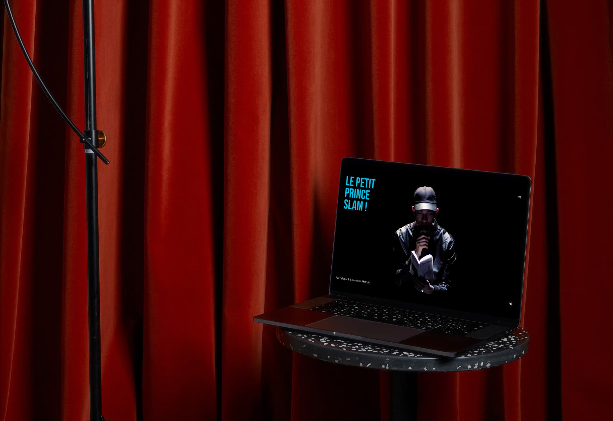 Mock up du projet : Théatre muscial